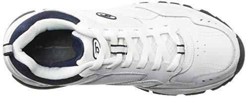 Dr. Scholl's Shoes mens Sebastian Sneaker, White, 9.5 Wide US