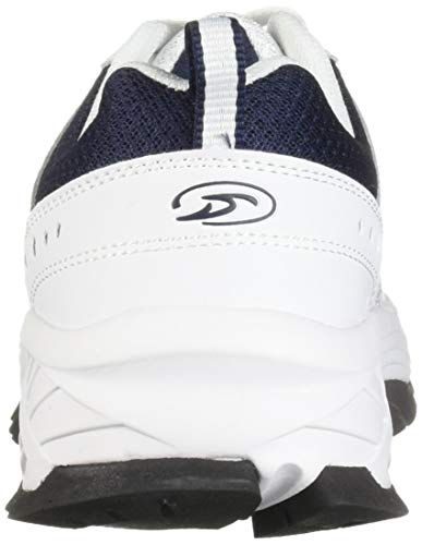 Dr. Scholl's Shoes mens Sebastian Sneaker, White, 9.5 Wide US