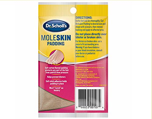 Dr. Scholl's Moleskin Plus (6 strips) by Dr. Scholl's