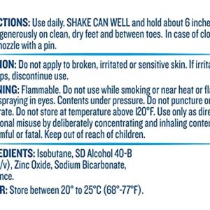 Dr. Scholl's Odor-X Odor Fighting Spray Powder 4.70 oz (Pack of 9)