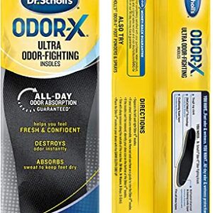 Dr. Scholl's Odor-X, Odor Fighting Insoles, Trim to Fit 1 Pair (Pack of 7)