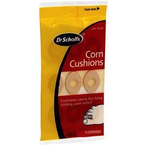 dr. scholl’s corn cushions regular 9 count (pack of 6)