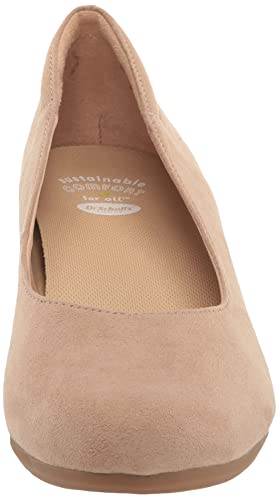 Dr. Scholl's Shoes Women's Be Ready Pumps, Taupe Microfiber, 7