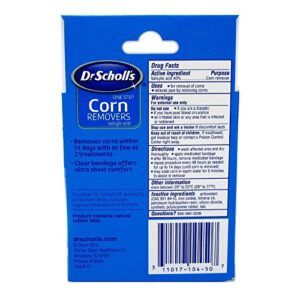 Dr. Scholls Corn Remover One Step Maximum Strength ,6 Count (Pack of 2)