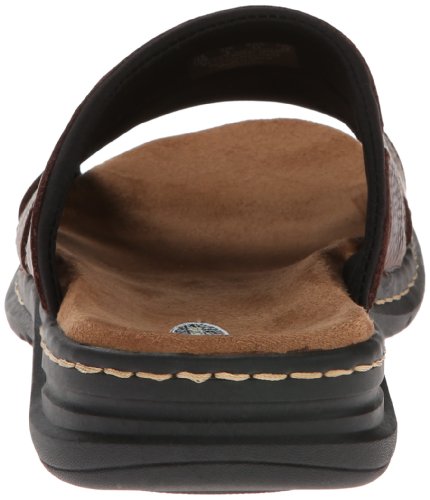 Dr. Scholl's Shoes mens Gordon sandal, Brown, 10 US