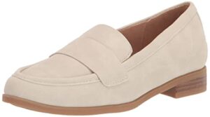 dr. scholl’s shoes women’s rate moc loafer, tofu synthetic, 8