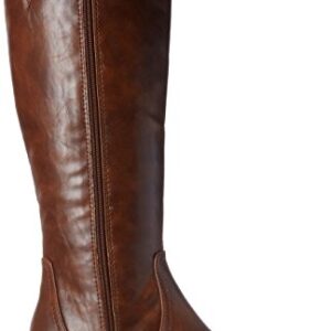 Dr. Scholl's Shoes womens Brilliance Riding Boot, Whiskey, 8.5 US