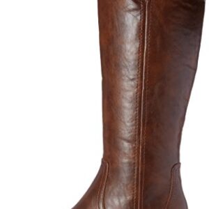 Dr. Scholl's Shoes womens Brilliance Riding Boot, Whiskey, 8.5 US