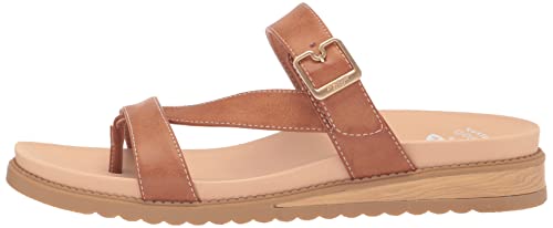 Dr. Scholl's Shoes Women's Island Dream Slide Sandal, Honey, 8.5 US