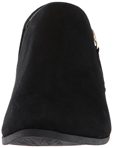 Dr. Scholl's Shoes womens Brief -Ankle Ankle Boot, Black Microfiber Suede, 8 US