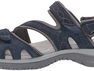 Dr. Scholl's Shoes Women's Adelle Sandal, Navy, 8 US