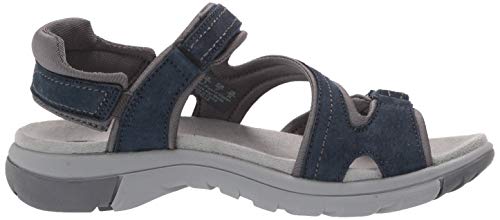 Dr. Scholl's Shoes Women's Adelle Sandal, Navy, 8 US