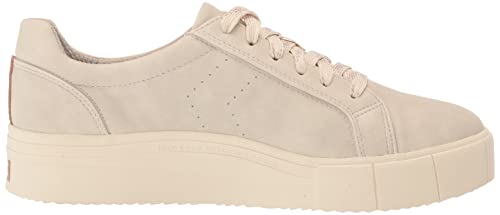 Dr. Scholl's Shoes Women's Happiness Sneaker, Tofu White Synthetic, 8.5