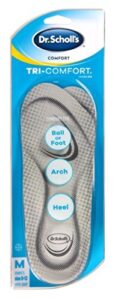 dr. scholls tri-comfort insoles mens (size 8-12) pack of 2