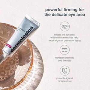 Dermalogica Multivitamin Power Firm, Anti-Aging Firming Under Eye Cream - Combat Visible Lines Around the Eye Area,0.5 Ounce (Pack of 1)