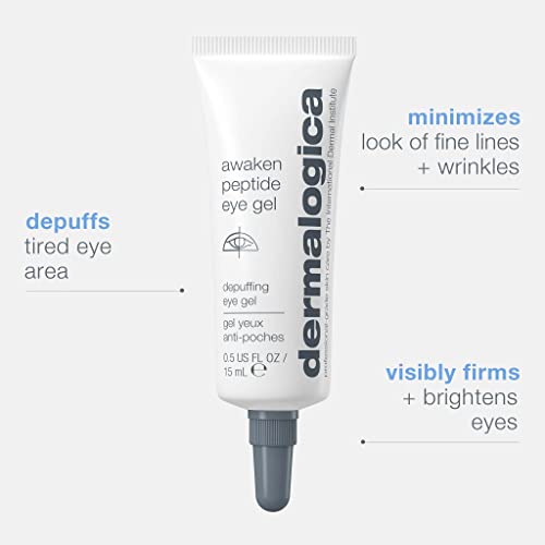 Dermalogica Awaken Peptide Eye Gel - Quickly Reduces The Appearance of Puffiness and Wrinkles