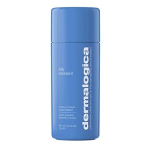 dermalogica daily milkfoliant face scrub powder – calming vegan exfoliant polishes skin with ahas and bhas