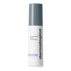 dermalogica ultracalming serum concentrate (1.3 fl oz) face serum for sensitive skin with evening primrose oil – calms and soothes inflamed skin, 1.3 fl oz (pack of 1)