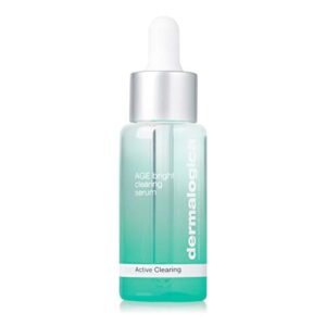 dermalogica age bright clearing serum (1 fl oz) anti-aging face serum with salicylic acid – promotes smoother, clearer, brighter, and more even skin