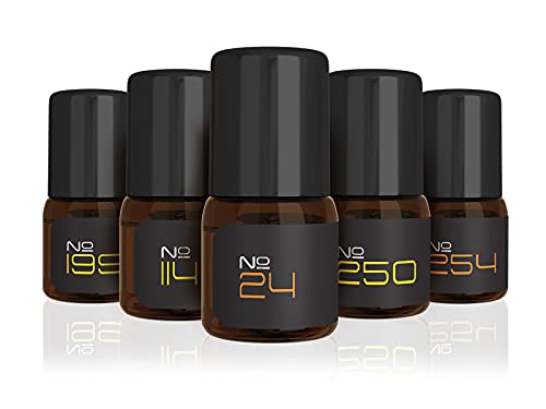 5 Original Nitro Musk Creations of Creed Cologne for Men, Creed Aventus, Green Irish Tweed, Silver Mountain Water, Spice & Wood, & Neroli Sauvage, Cologne Samples, Pure Oil Cologne, by Musk & Hustle