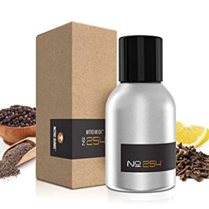 Original Nitro Musk version of Creed Spice and Wood, No. 254, 1.5oz of Pure Concentrated Oil Cologne, Cologne for Men, Ingeniously Crafted Using the Finest Ingredients by Musk and Hustle in the U.S.