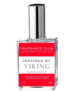 fragrance club genealogy collection inspired by viking 1.7 oz. edp for men is comparable to the original with fragrance notes of pink pepper, jasmine and ambers
