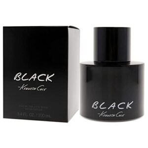 Kenneth Cole Black Eau de Toilette Body Spray Cologne for Men, 3.4 Fl. Oz.