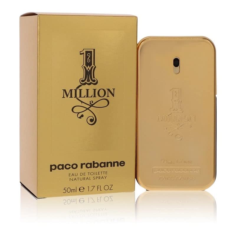 Paco Rabanne 1 Million By Paco Rabanne For Men Eau De Toilette Spray, 1.7 Fl Oz / 50 Ml