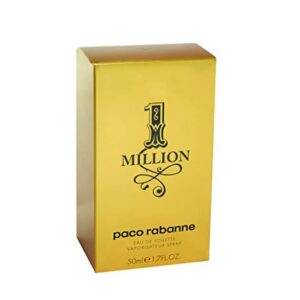 Paco Rabanne 1 Million By Paco Rabanne For Men Eau De Toilette Spray, 1.7 Fl Oz / 50 Ml