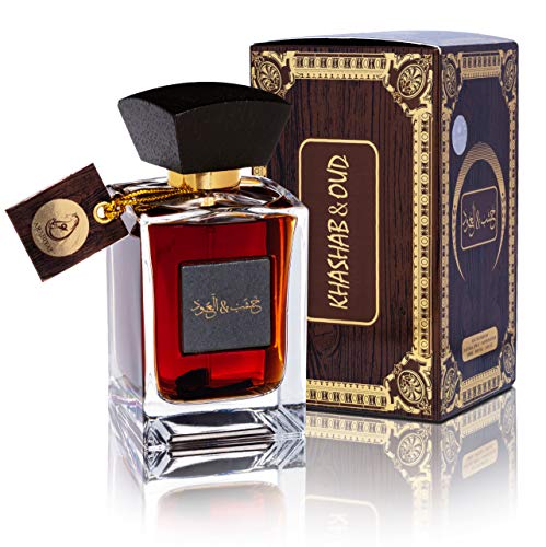 ARABIYAT Khashab & Oud Brown - Eau De Parfum Oriental, Woody & Cedar Perfume for Men & Women 100ml