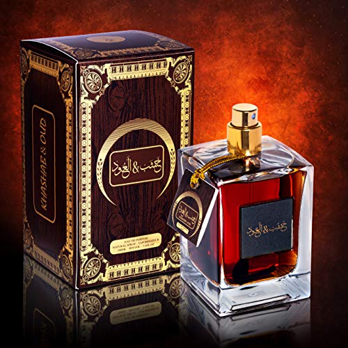 ARABIYAT Khashab & Oud Brown - Eau De Parfum Oriental, Woody & Cedar Perfume for Men & Women 100ml