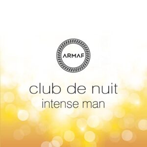 ARMAF Club De Nuit Intense Man Eau De Toilette, 3.6 Ounce, woody spicy