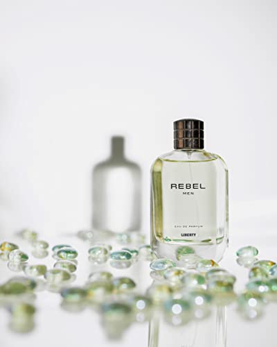 Liberty Luxury Rebel Perfume for Men (100ml/3.4Oz), Eau De Parfum (EDP), Long Lasting Smell, Aromatic notes.