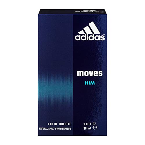 Adidas Moves For Men Eau De Toilette Spray, 1 Fl Oz