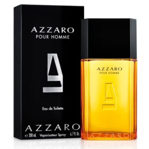 azzaro pour homme eau de toilette — mens cologne — fougere, aromatic & woody fragrance, 6.7 fl oz