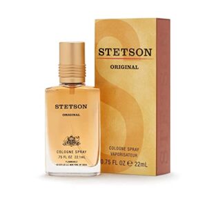 Stetson Original by Scent Beauty - Cologne for Men - Classic, Woody and Masculine Aroma with Fragrance Notes of Citrus, Patchouli, and Tonka Bean - 0.75 Fl Oz