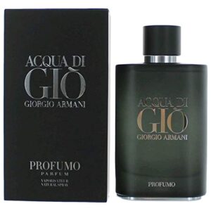 giorgio armani acqua di gio profumo eau de parfum spray for men, 4.2 ounce
