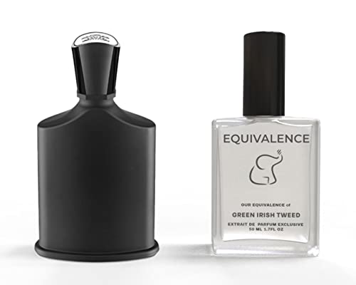 Equivalence of Green Irish Tweed Extrait de Parfum (1.7 fl oz) - Long Lasting 12-14 Hours Perfume Oil Concentrated Spray for Men, Women, All Skin Types - 99% Same Fragrance