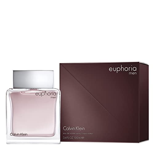 Calvin Klein euphoria for Men Eau de Toilette, 3.4 Fl. Oz.