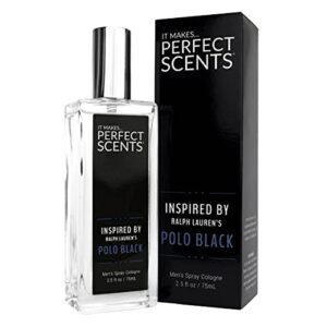 perfect scents fragrances | inspired by ralph lauren’s polo black | men’s eau de toilette | vegan, paraben free, phthalate free | never tested on animals | 2.5 fluid ounces