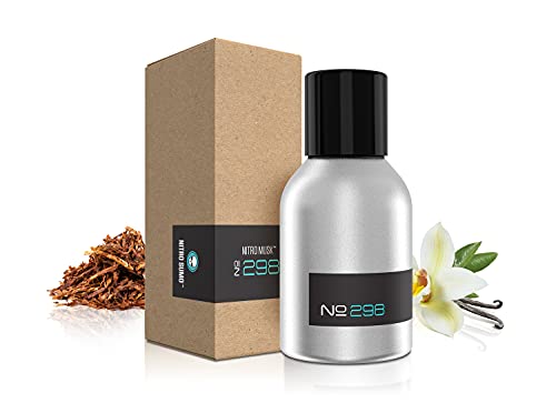 Original Nitro Musk version of Tobacco Vanille (T.F.), No. 298, 1.5oz of Pure Concentrated Oil Cologne, Cologne for Men, Ingeniously Crafted Using the Finest Ingredients by Musk and Hustle in the U.S.