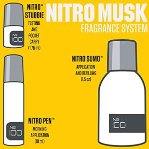 Original Nitro Musk version of Tobacco Vanille (T.F.), No. 298, 1.5oz of Pure Concentrated Oil Cologne, Cologne for Men, Ingeniously Crafted Using the Finest Ingredients by Musk and Hustle in the U.S.