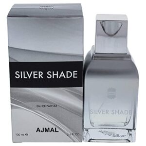 ajmal silver shade 3.4 oz eau de parfum spray for menfree vials