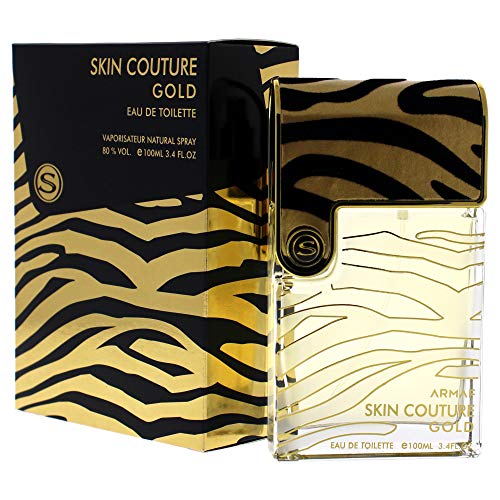 Armaf Skin Couture Gold by Armaf for Men Eau De Toilette Spray 3.4 oz