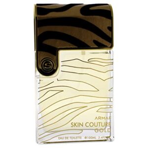 Armaf Skin Couture Gold by Armaf for Men Eau De Toilette Spray 3.4 oz