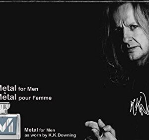 Metal for Men by Judas Priest Legend KK Downing - 3.4 Fluid Ounces - Cologne