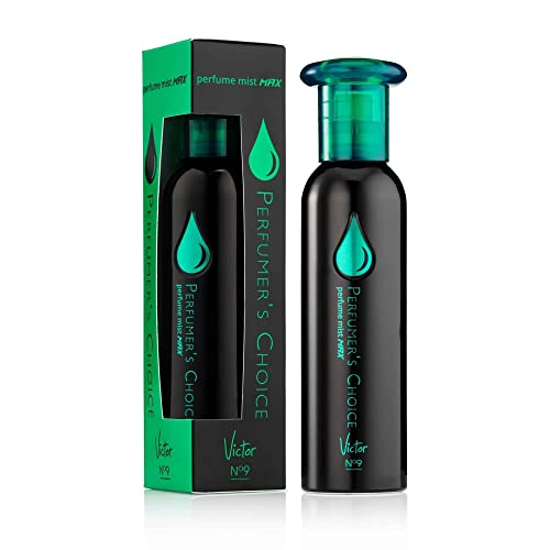 Perfumer's Choice Body Mist No 9 by Victor - Fragrance for Men – 3.4oz Mist MAX, by Milton-Lloyd