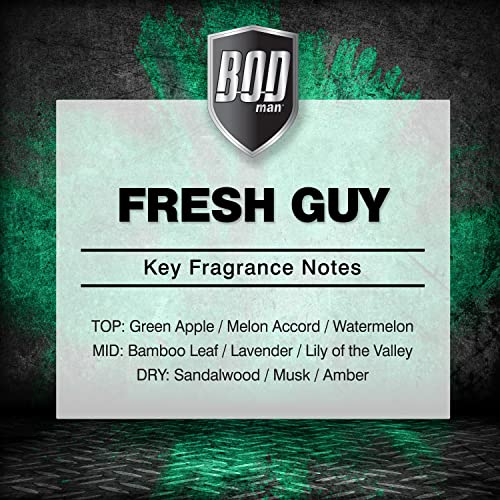 Bod Man Fresh Guy For Men Fragrance Body Spray, 8 oz