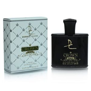 Crown Black for Men 3.3 oz Eau de Toilette - Inspired By Green Irish Tweed