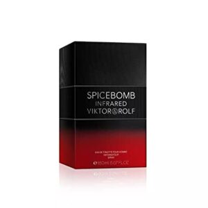 Viktor & Rolf Spicebomb Infrared for Men Eau de Toilette Spray, 5.07 Ounce